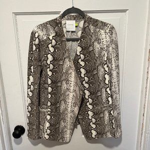 Lysse Snake Print Jacket